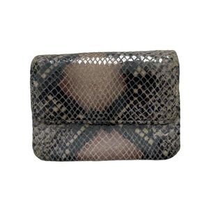Lodis Coin Purse Mini Wallet Python Leather